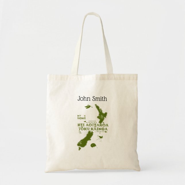 Aotearoa is my home tote bag (Front)