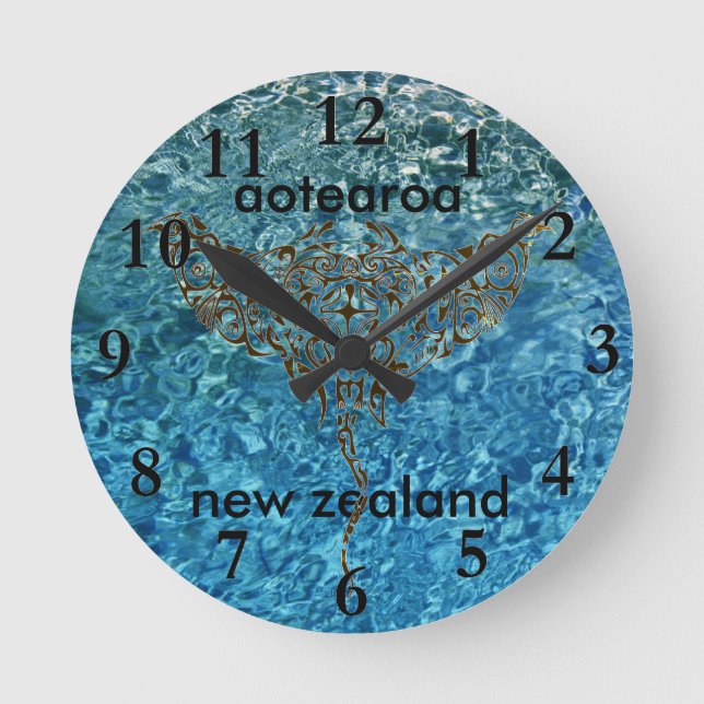 aotearoa new zealand clock stingray 25 (Front)