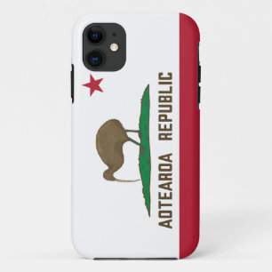 Aotearoa Republic Kiwi Flag New Zealand Case-Mate iPhone Case