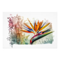 *~* AP10 Bird of Paradise Art Painting #18