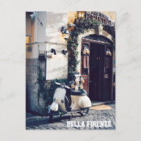 ** AP12  Italy Florence Italian Cobblestone Scoote