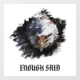 *~* AP16 USA Flag American Bald EAGLE Patriotic