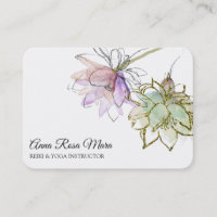 *~* AP32 Pink Lotus LOGO Flower Zen QR Yoga