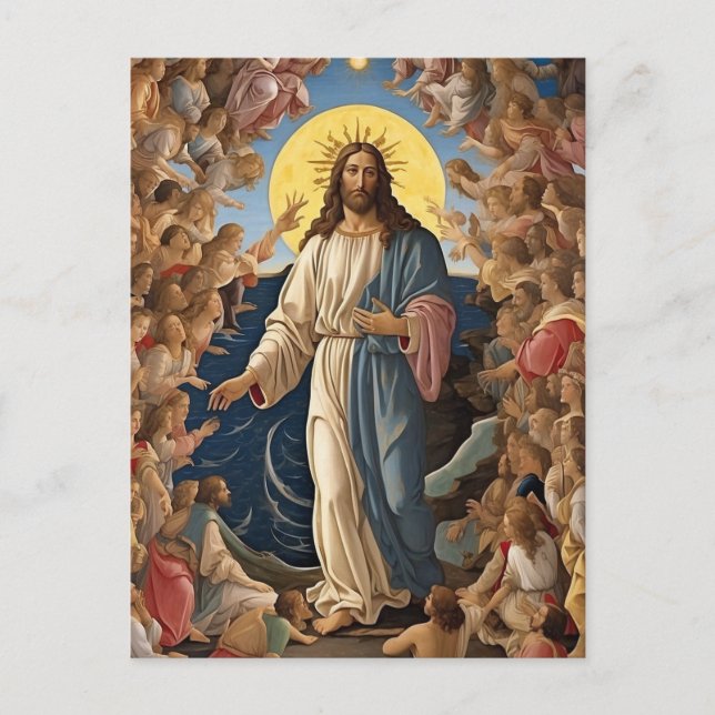 *~* AP50 Fantasy Universe Jesus People Postcard (Front)