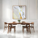 *~ AP66 Marble Stone Abstract White Gold Foil Canvas Print<br><div class="desc">Search AP66 and AR66 for similar items - Energetically Enhanced.digital WALL Stretched CANVAS ABSTRACT ART Photo Print - Digital Artsy Painting - Easily Transferred. * Digital Abstract WATERCOLOR lovely AGATE GEODE MARBLE STONE Graceful Energy filled Fantasy . The digital painting has interesting TEXTURE in the way of abstract colour -...</div>