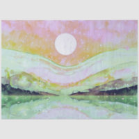 *~* AP67 Pastel Abstract Art Painting Nature