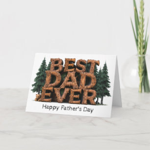 *~* AP86 Photo Best DaD Ever Father's Day Card
