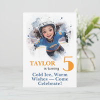 *~* AP94 DIY Cute Hockey Girl Birthday