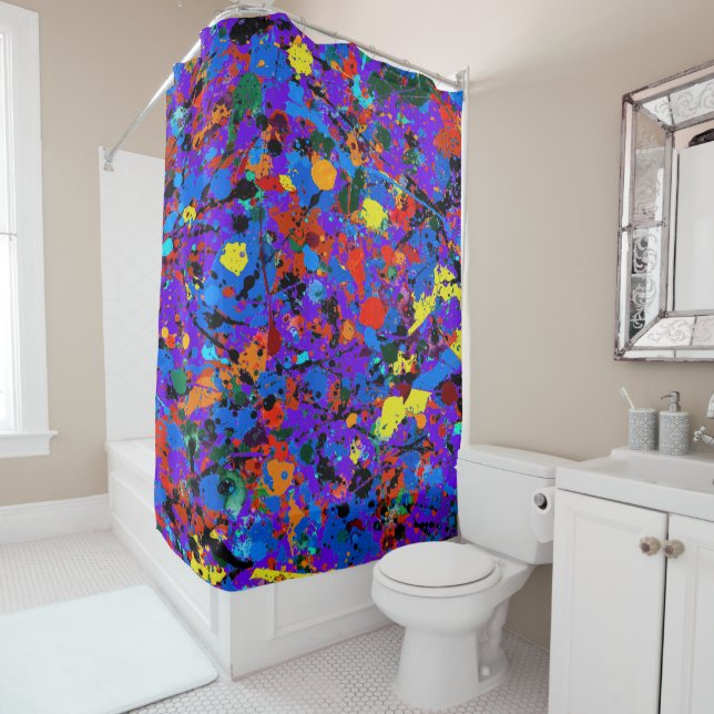 AP #746 SHOWER CURTAIN (In Situ)