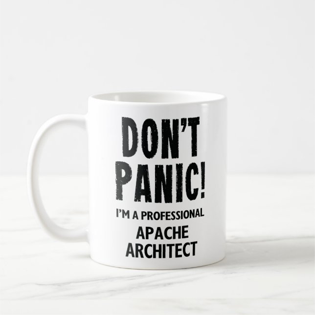Apache Architect Coffee Mug (Left)