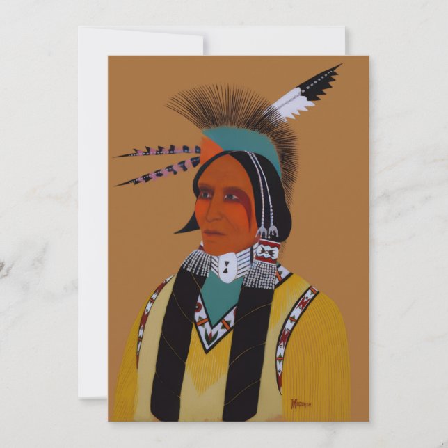 Apache Ben Invitation (Front)