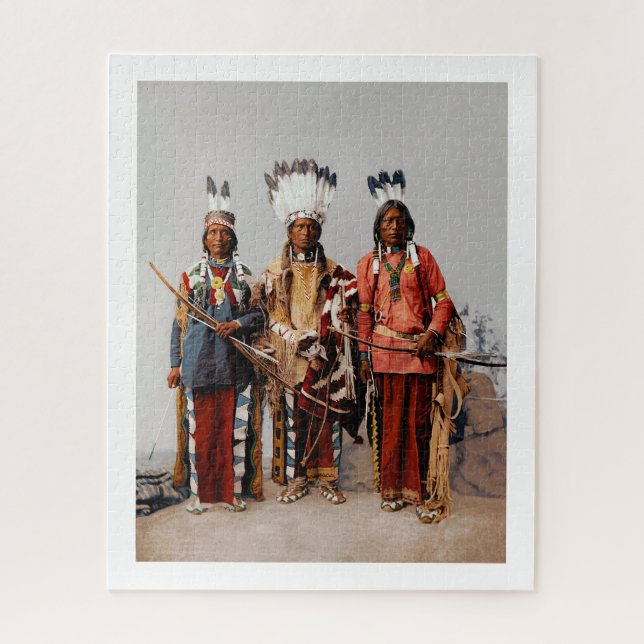 Apache chiefs jigsaw puzzle (Vertical)
