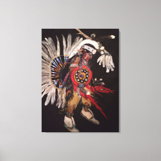 Apache Dancer Canvas Print