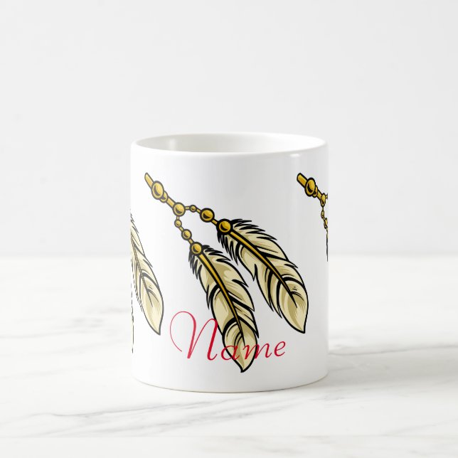 Apache Feathers Thunder_Cove Coffee Mug (Center)