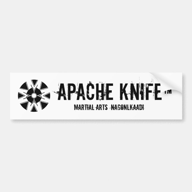 Apache Kinfe®️™️🇺🇸 Bumper Sticker (Front)