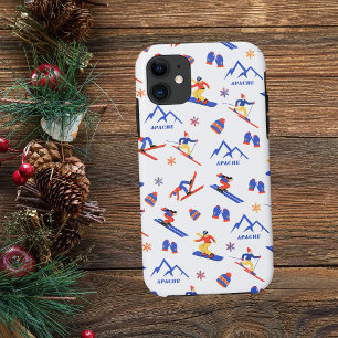 Apache New Mexico Mountain Ski Snowboard Pattern Case-Mate iPhone Case