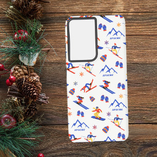 Apache New Mexico Mountain Ski Snowboard Pattern Samsung Galaxy Case