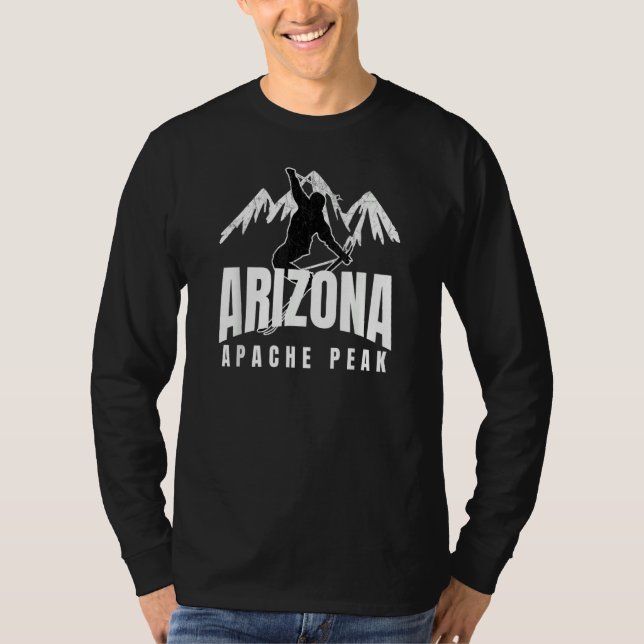 Apache Peak Nordic Skiing Classy & Cool Apache Pea T-Shirt (Front)