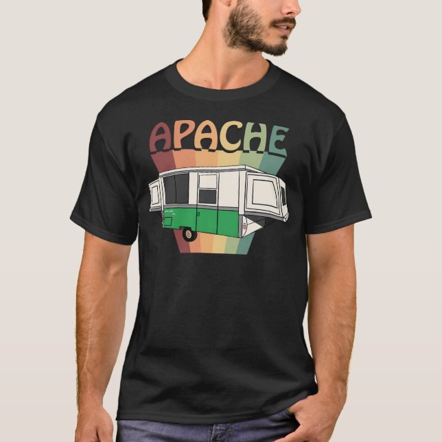 Apache Royal Pop Up Camper 1975 T-Shirt (Front)