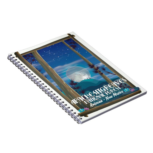Apache-Sitgreaves National Forest Spiral Notebook (Right Side)