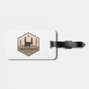 Apache-Sitgreaves National Forests Arizona Bear Luggage Tag