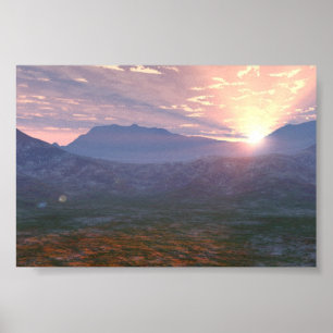 Apache Sunrise Poster