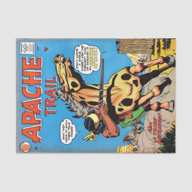 Apache Trail #1 Tissue Paper (Front)