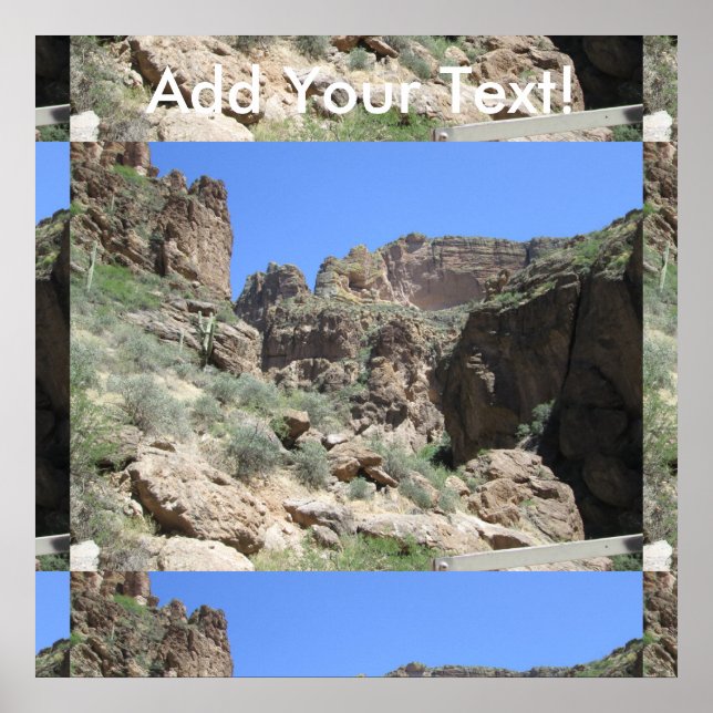 Apache Trail View Poster (Front)