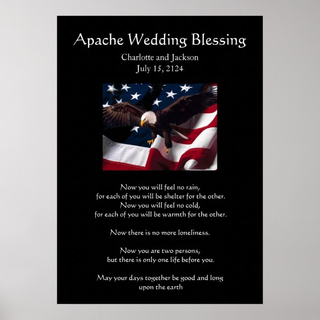 Apache Wedding Blessing Eagle 2 Poster (Front)