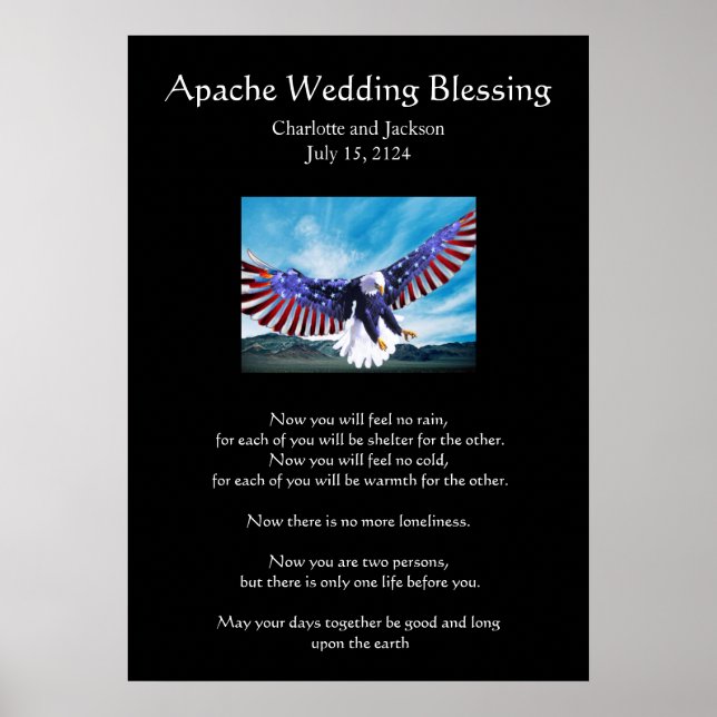 Apache Wedding Blessing Eagle 3 Poster (Front)