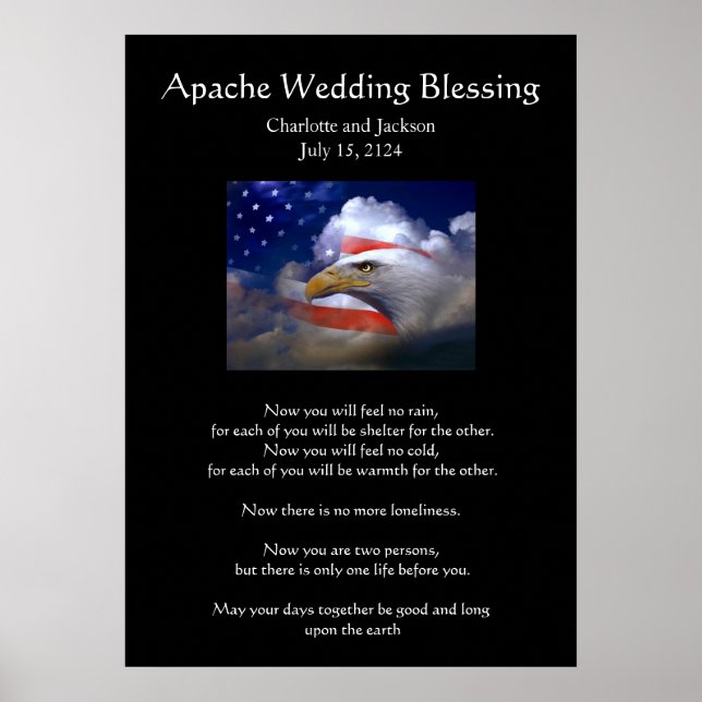 Apache Wedding Blessing Eagle Poster (Front)