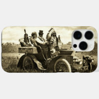 APACHES AND GERONIMO DRIVING A MOTOR CAR