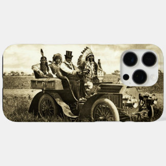 APACHES AND GERONIMO DRIVING A MOTOR CAR iPhone 16 PRO MAX CASE
