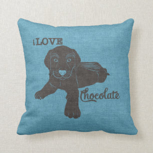 APAL - Chocolate Labrador Dog Lovers Pillow