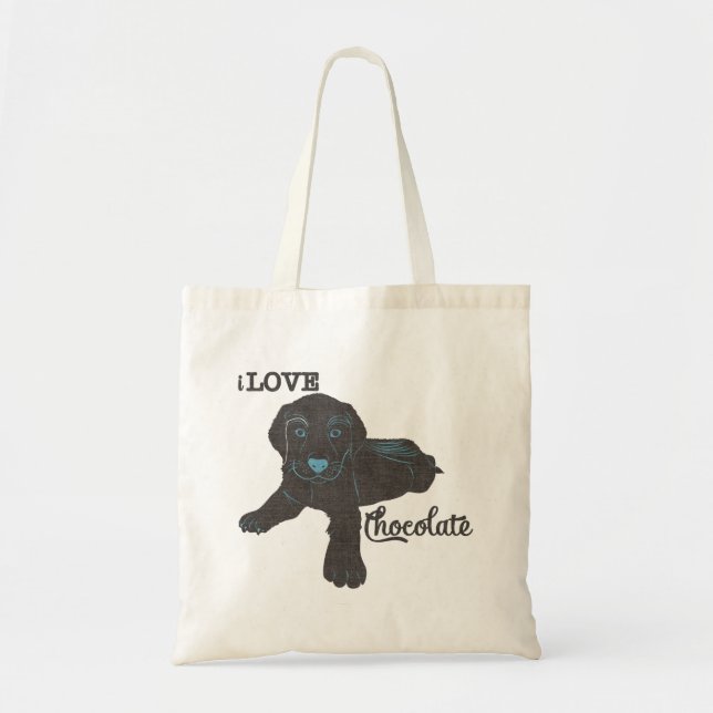 APAL - Chocolate Labrador | Dog Lovers Tote (Front)