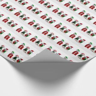 APAL - Christmas Dalmatian Dogs Wrapping Paper