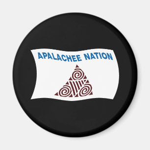 Apalachee Nation Flag Magnet