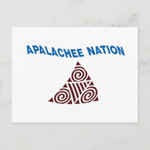 Apalachee Nation Flag Postcard