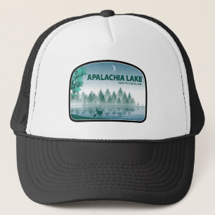 Apalachia Lake North Carolina Deer Trucker Hat