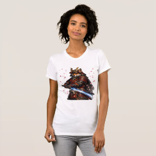 apanese Samurai Fox Kitsune Warrior T-Shirt