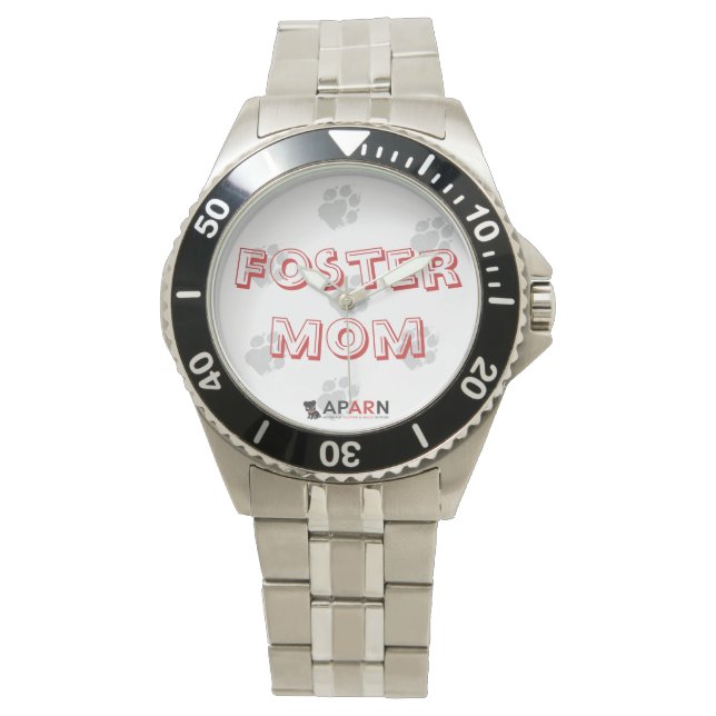 APARN Foster Mum Classic Stainless Steel Watch (Front)