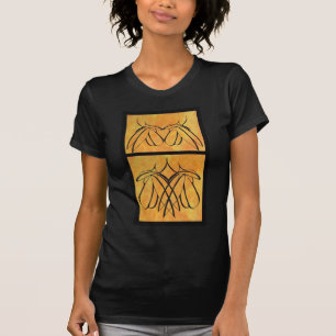 Apart and Together Female Couple Tattoo T-Shirt