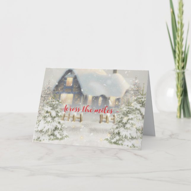 APART AT CHRISTMAS - CHRISTMAS CARD (Front)
