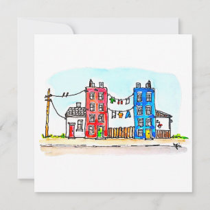 Apartments with Laundry Holiday Card