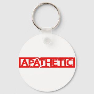 Apathetic Stamp Key Ring