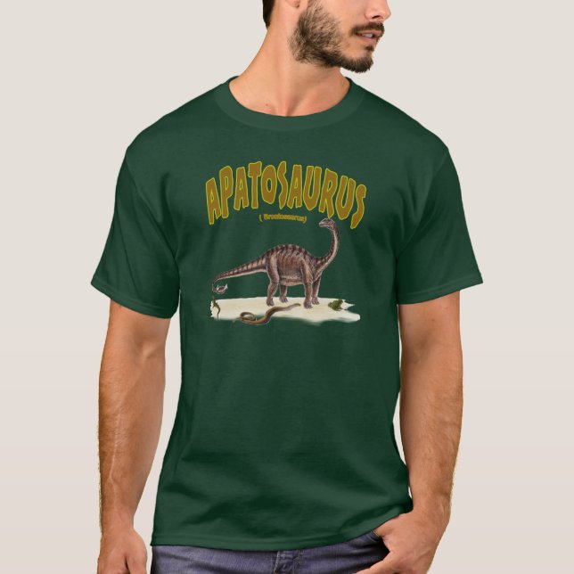 Apatosaurus (brontosaurus ) T-Shirt (Front)