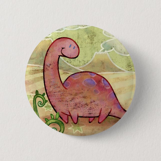 Apatosaurus Button (Front)