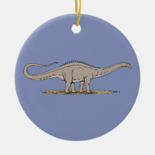 Apatosaurus Ceramic Tree Decoration