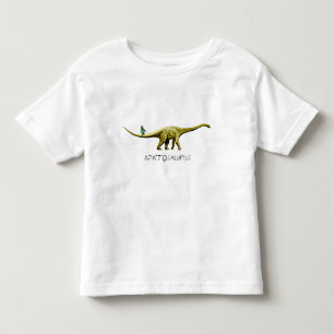 Apatosaurus & Grape Green Ape Toddler T-Shirt