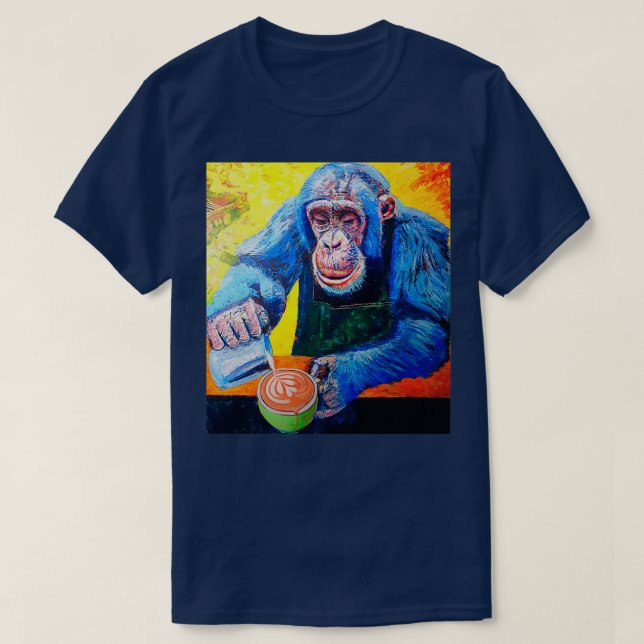 Ape Cafe T-Shirt (Design Front)